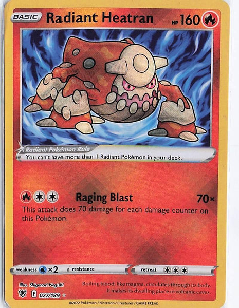 Radiant Heatran 027/189