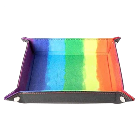 FanRoll - Rainbow Fold Up Velvet Dice Tray