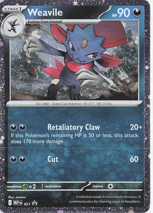 Weavile MEP021