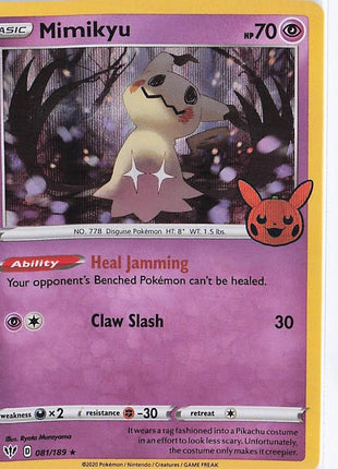 Mimikyu 081/189 (Halloween Stamp) (H)