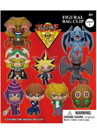 Yu-Gi-Oh! - Series 1: 3D Character Bag Clip Blind Bag