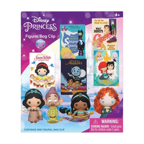Disney - Disney Princess: Series 37 3D Character Bag Clip Blind Bag
