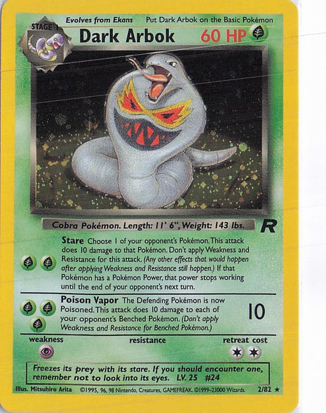 Dark Arbok 2/82 (H)