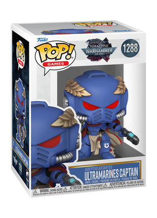 Warhammer 40K - Ultramarines Captain #1288 Funko Pop!