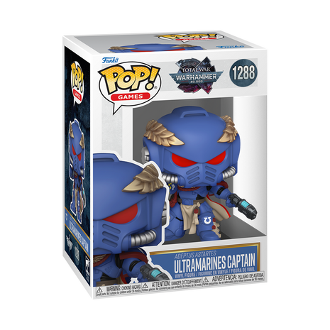 Warhammer 40K - Ultramarines Captain #1288 Funko Pop!