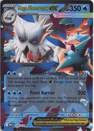 Mega Abomasnow ex 036/132