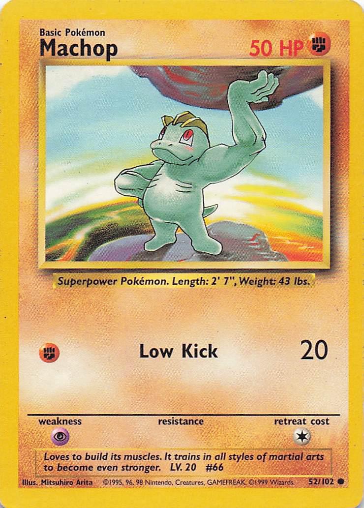 Machop 52/102