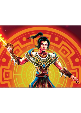 Magic: The Gathering - The Lost Caverns of Ixalan:  Kellan, Daring Traveler Playmat