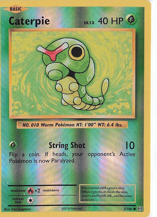Caterpie LV.13 3/108 (RH)