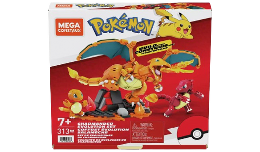 Pokemon - Mega: Charmander Evolution Set