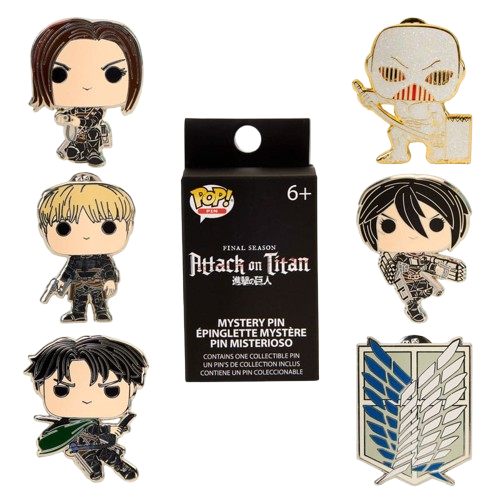 Loungefly - Attack On Titan Final Season Blind Box Enamel Pin