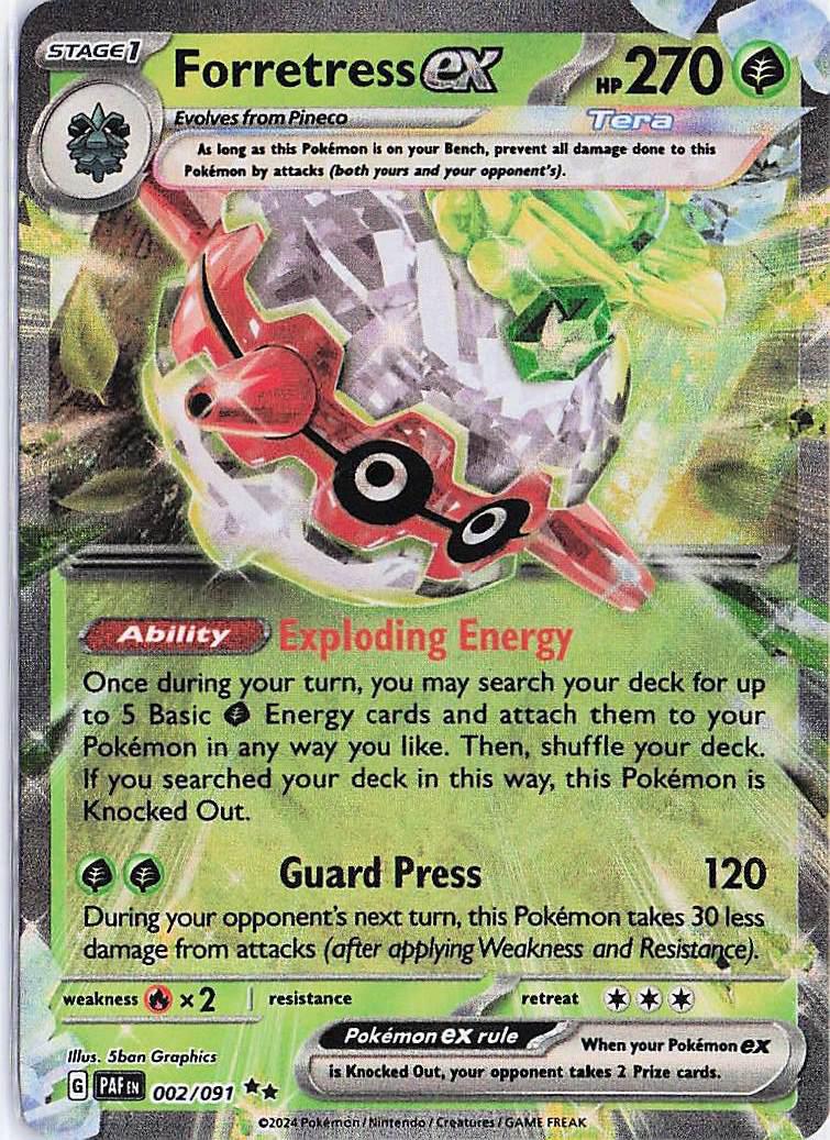 Forretress ex 002/091