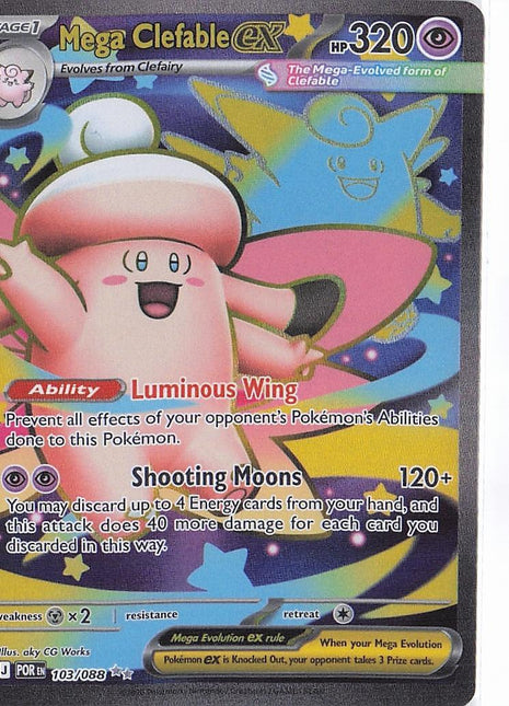 Mega Clefable ex 103/088