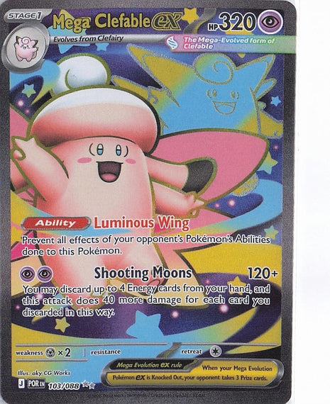 Mega Clefable ex 103/088