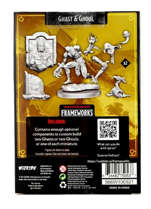 Dungeons & Dragons - Frameworks: Ghast & Ghoul Miniature