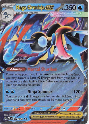 Mega Greninja ex 022/086