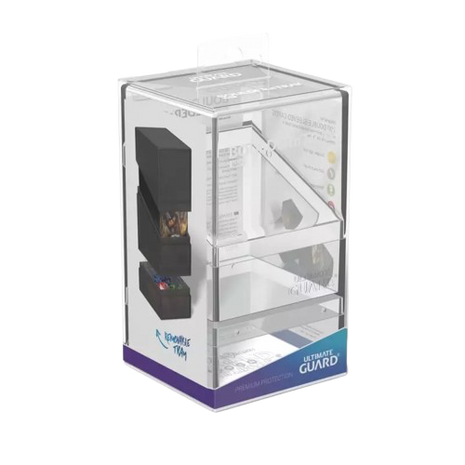 Ultimate Guard - Clear Boulder n Tray 100+ Deck Box