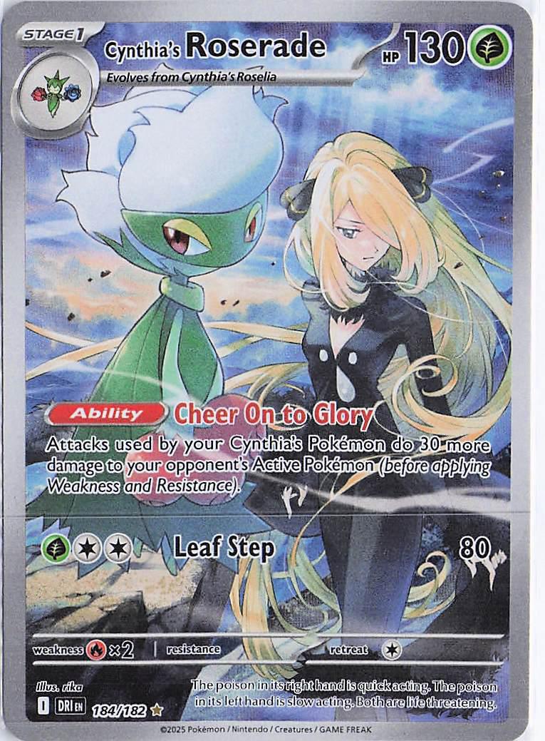 Cynthia’s Roserade 184/182