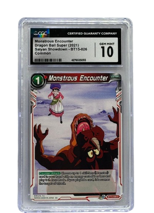Monstrous Encounter BT15-026 CGC 10