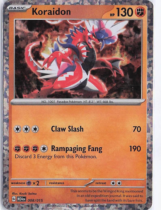 Koraidon 008/015 (H)