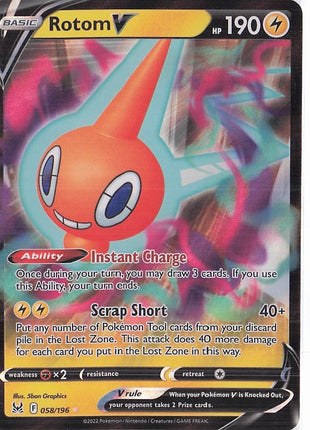 Rotom V 058/196