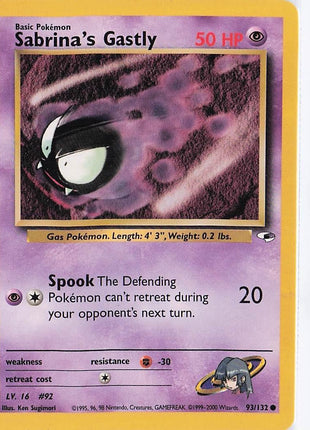 Sabrina’s Gastly 93/132
