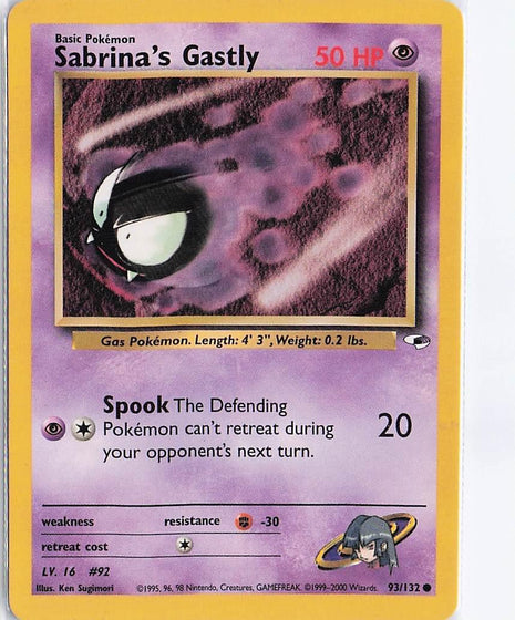 Sabrina’s Gastly 93/132