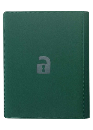 Vault X - Forest Green 9 Pocket Exo Tec Strap Binder