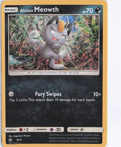 Alolan Meowth 8/12 (H)