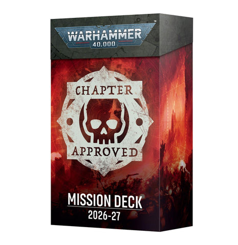 Warhammer 40k - Chapter Approved Mission Deck 2026/27