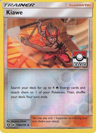 Kiawe 116a/147 (RH) (League Stamped)