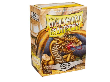 Dragon Shield - Matte Gold Sleeves (100)