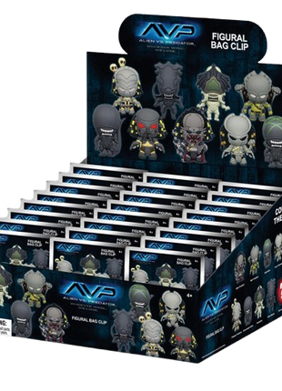 Alien vs. Predator - 3D Character Bag Clip Blind Bag