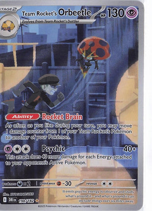 Team Rocket's Orbeetle 198/182