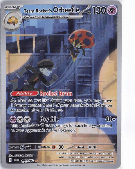 Team Rocket's Orbeetle 198/182