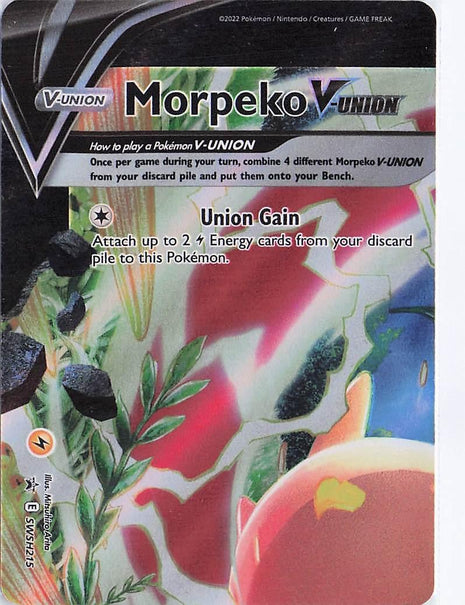 Morpeko V-UNION SWSH215-218