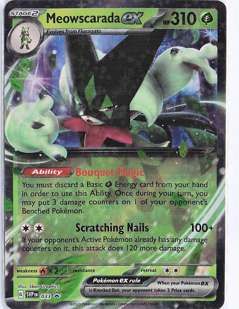 Meowscarada ex SVP033