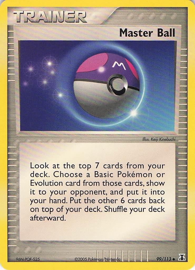 Master Ball 99/113