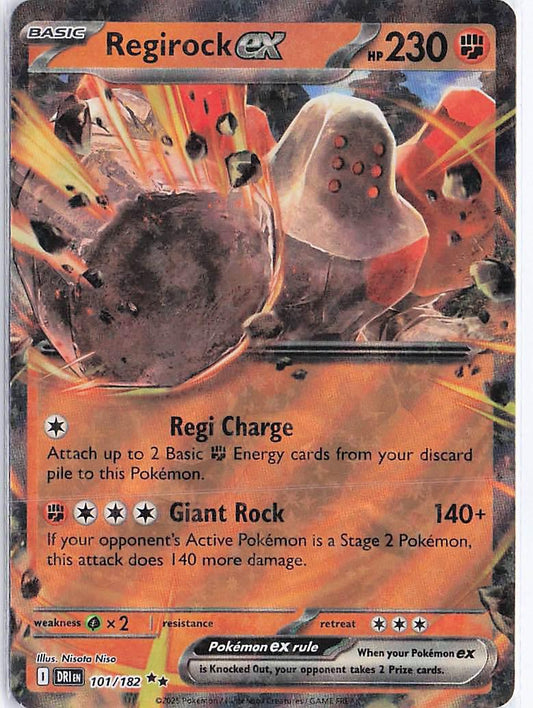 Regirock ex 101/182