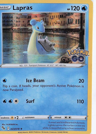 Lapras 023/078 (H)