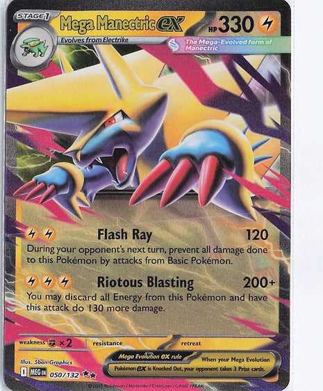 Mega Manectric ex 050/132