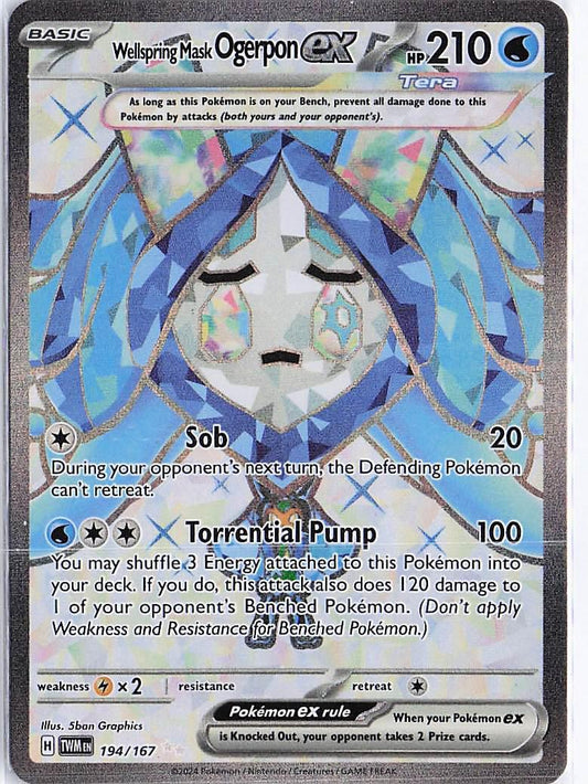 Wellspring Mask Ogerpon ex 194/167