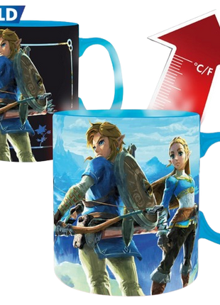 Legend of Zelda - Breath the Wild Heat Change Mug