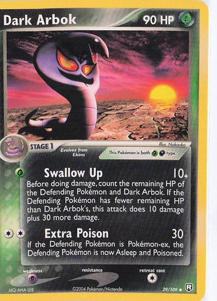 Dark Arbok 29/109