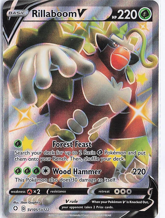 Rillaboom V SV105/SV122