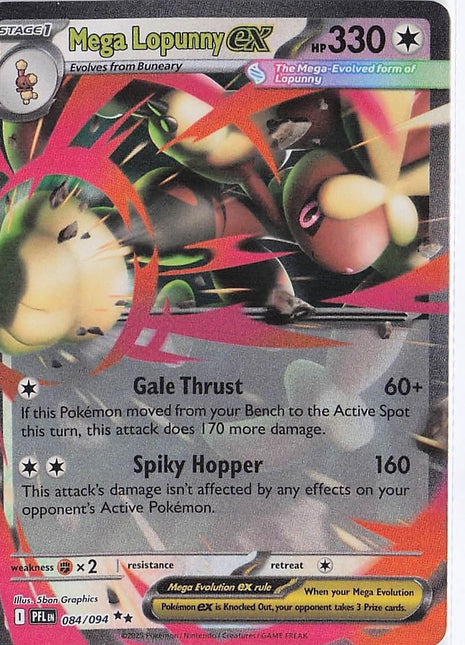 Mega Lopunny ex 084/094