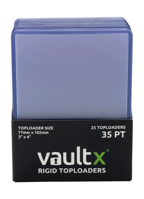 Vault X - Standard Size Toploaders (25)