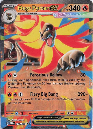 Mega Pyroar ex 015/086