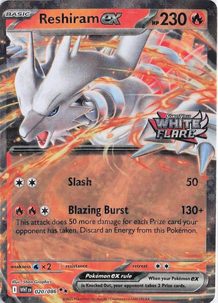 Reshiram ex 020/086 (S)