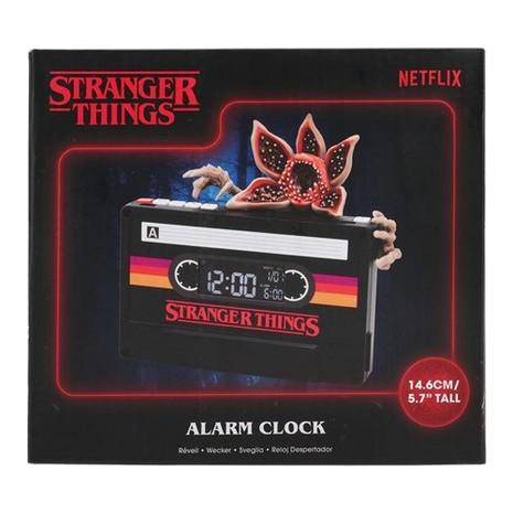 Stranger Things - Demogorgon Cassette Alarm Clock